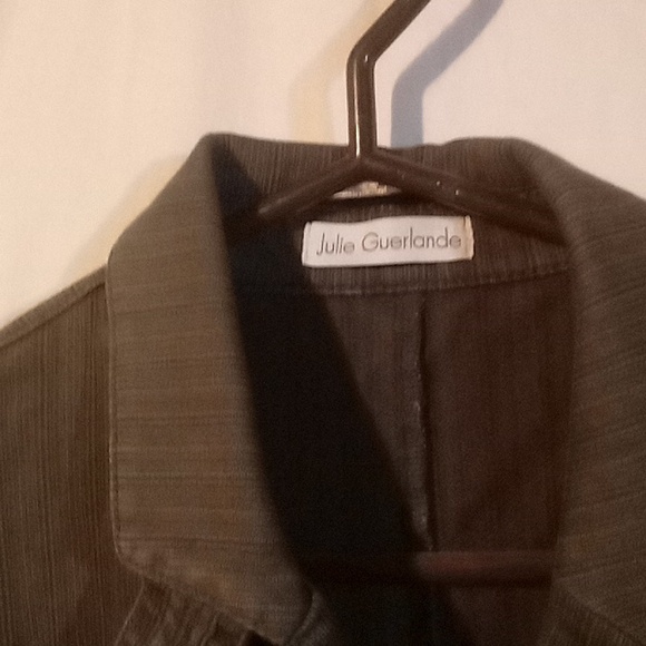 Julie Guerlande green jacket size 6 - Picture 2 of 5